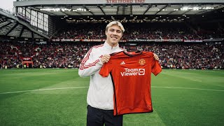 Rasmus Højlund Incredible Old Trafford Unveilling!