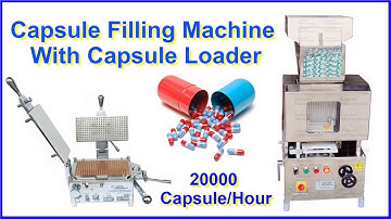 Manual Capsule Filling Machine with Automatic Loader