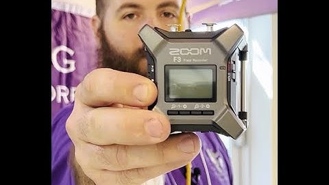 The Zoom F3 – Setup to Record in Under 2 Minutes