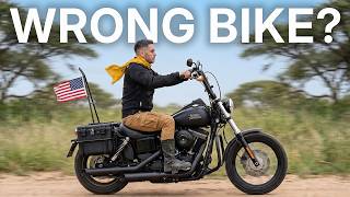 I Turned my Harley into an ADV Bike