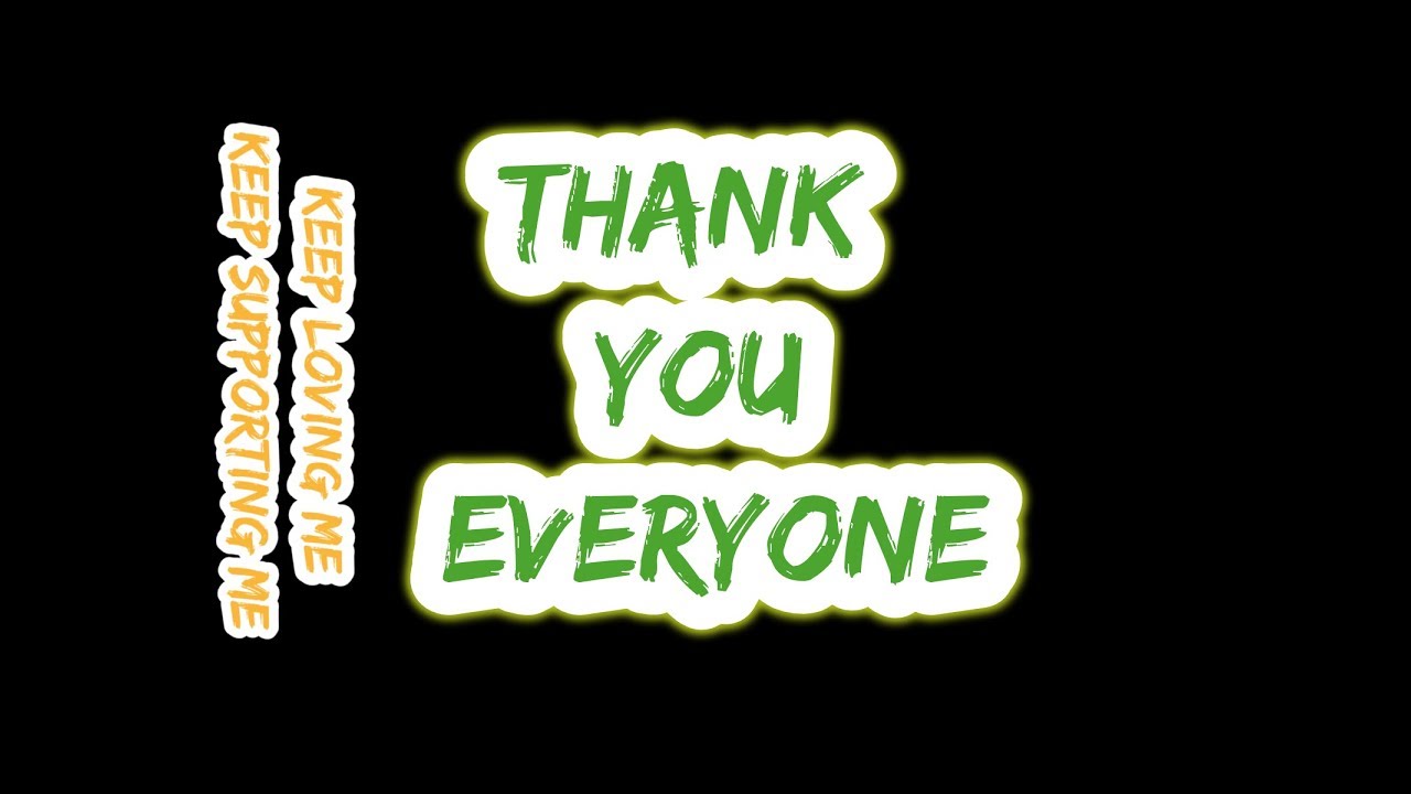 THANK YOU FOR MY 150 SUBSCRIBERS