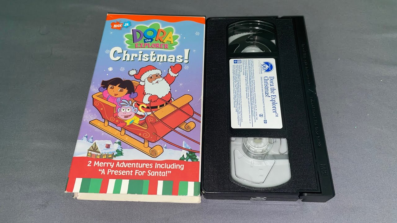 Opening To Dora The Explorer Christmas 2002 Vhs Youtube 