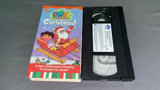 Opening To Dora The Explorer: Christmas! 2002 VHS