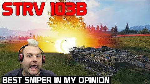Best Sniper in my opinion - Strv 103B | World of Tanks - 天天要闻