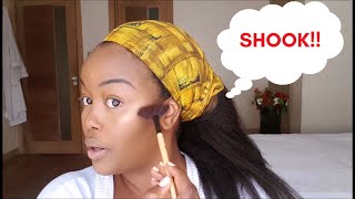 I TRIED THE ONE BRAND MAKEUP CHALLENGE AND YOOOOOO! I'M SHOOK!!! by Maureen Kunga 2,419 views 3 years ago 23 minutes