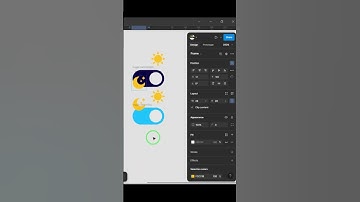 Interactive Day Night Toggle Switch with Figma 💥 |  #figma #prototype #toggle #toggleswitch #ui #ux