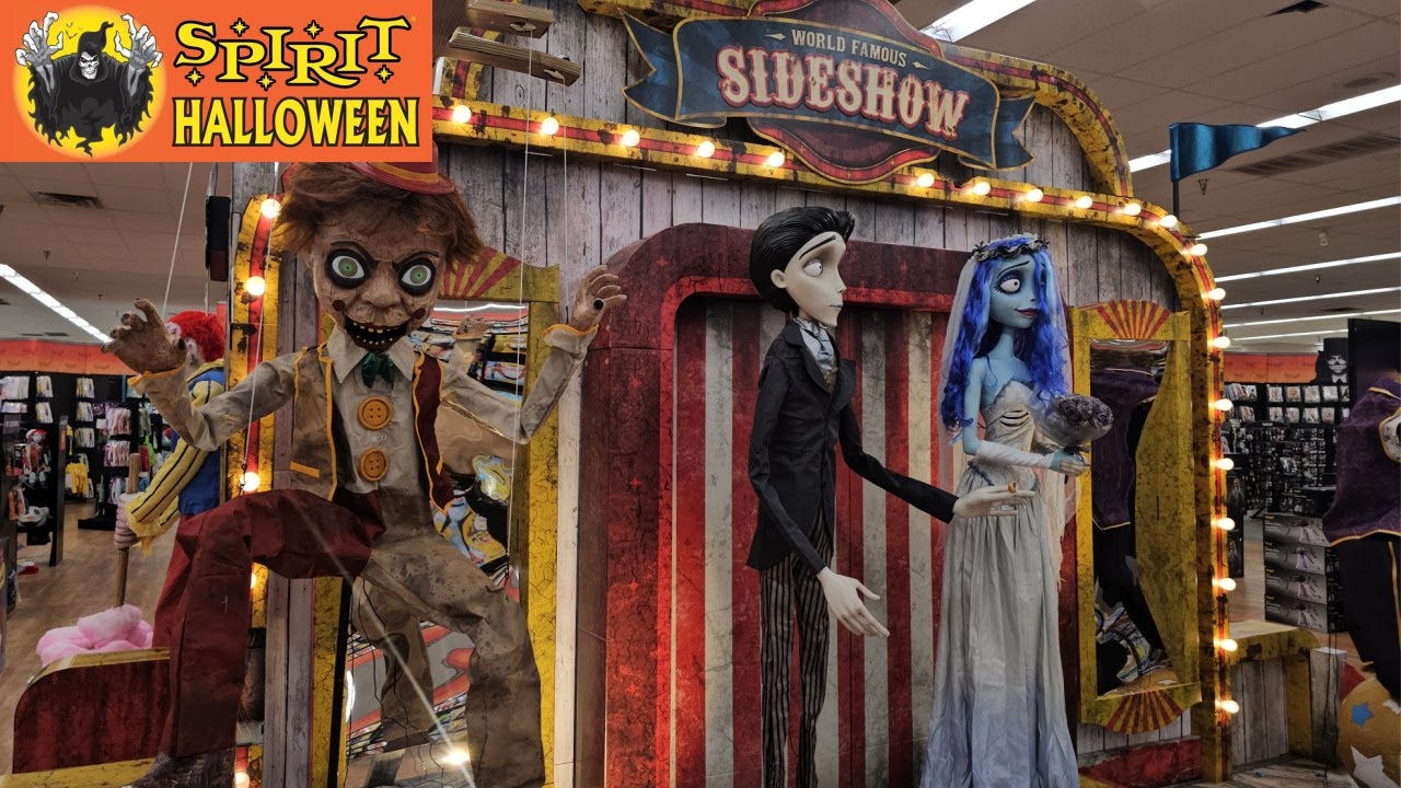 Spirit Halloween Animatronics Walkthrough 2024 Spooky Season Youtube 