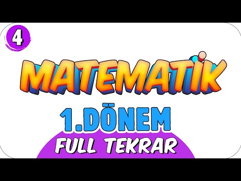 4. Sınıf Matematik 1. Dönem Full Tekrar ♻ #2022