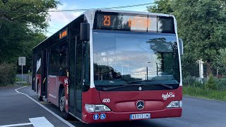 [ROADMOVIE] KICKDOWN MERCEDES CITARO FACELIFT ZF €4 N*400  Ligne 23 Destination Nation