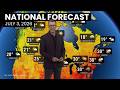 Canada's National Forecast - July 3, 2026 | #weatheram
