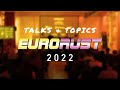Talks &amp; Topics at EuroRust 2022