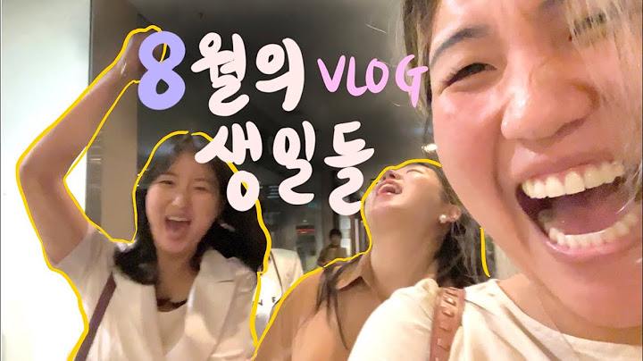 [🇦🇺vlog] 가족 중 세명이 8월달 생일 (+서프라이즈 눈물파티)