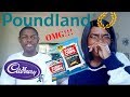 Americans Try British Snacks - Poundland Haul | Ashley Skyflier