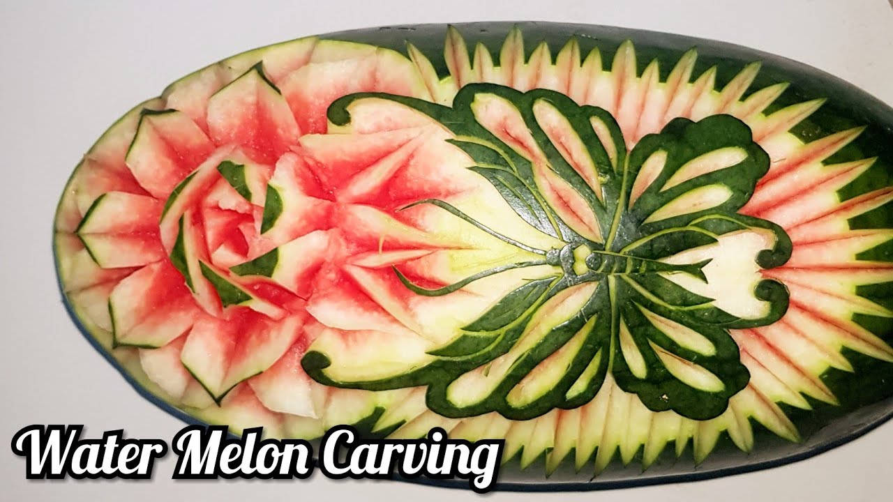 Water Melon Carving Arts | by Khmer Carving Arts | how to Carving Fruit