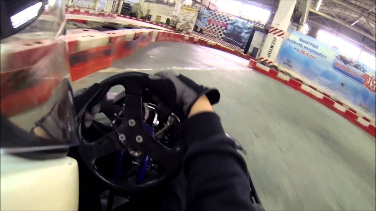 Картинг Санкт-Петербург \"PitStop Революция\" 01.10.2013 on board - YouTube