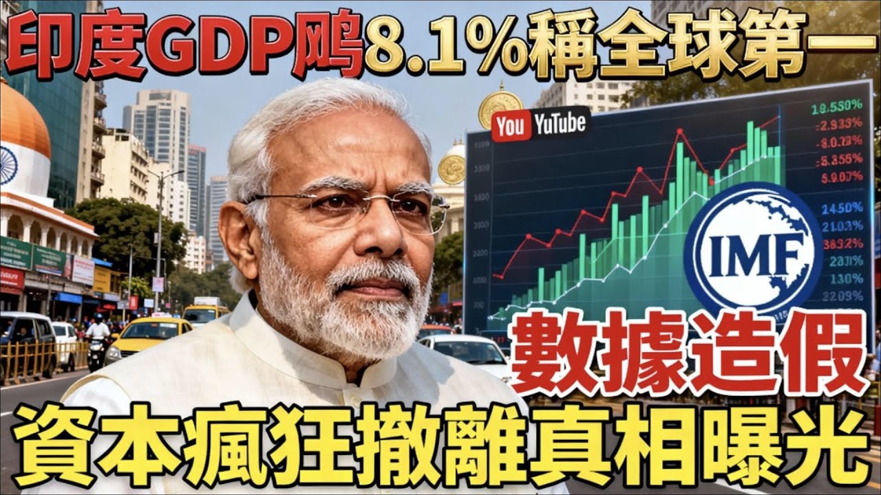 稱霸全球經濟？印度 8.1% 增速神話破滅，IMF 一紙評級揭穿真相