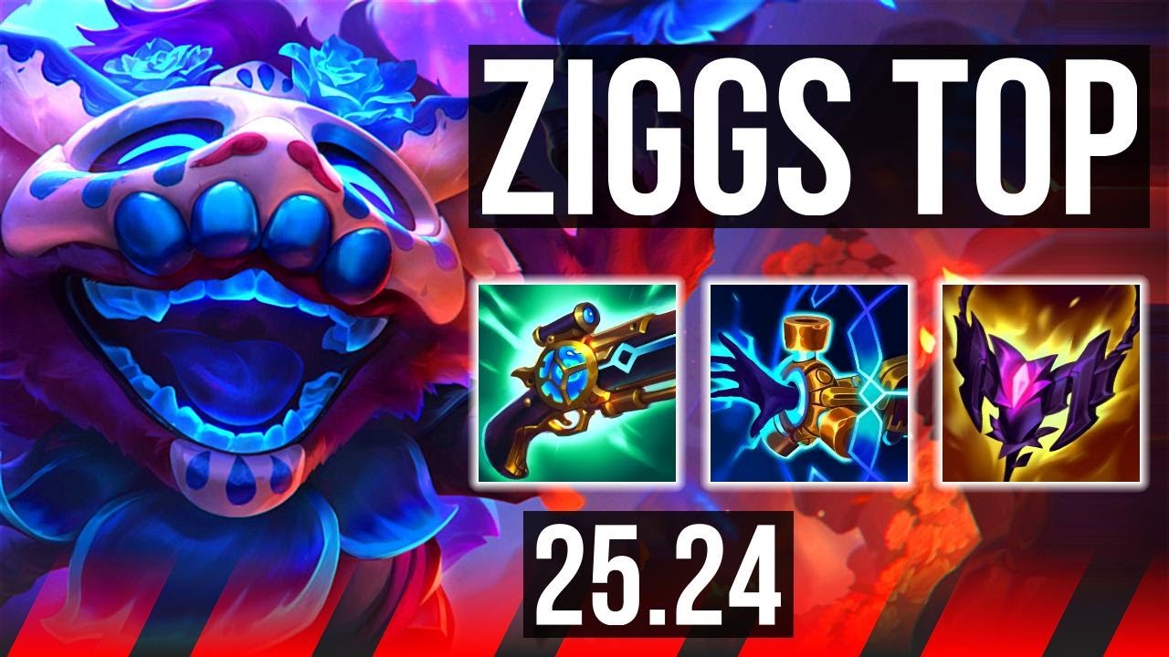 ZIGGS vs PANTHEON (TOP) | EUW Diamond | 25.24