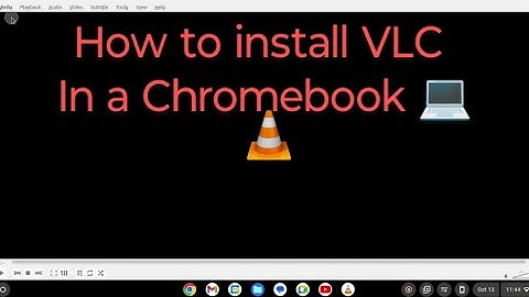 How to install VLC in Chromebooks #vlcplayer #chromebook