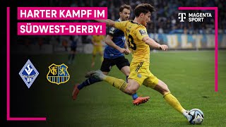 SV Waldhof Mannheim - 1. FC Saarbrücken, Highlights mit Live-Kommentar | 3. Liga | MAGENTA SPORT