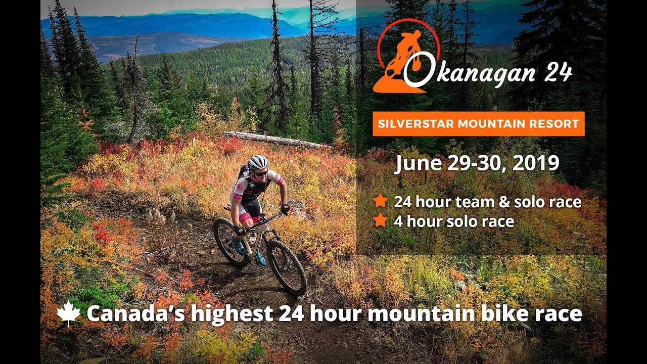 Okanagan 24 Mountain Bike Race Course Map YouTube