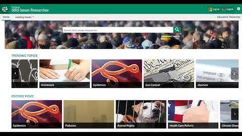 SIRS Database Overview