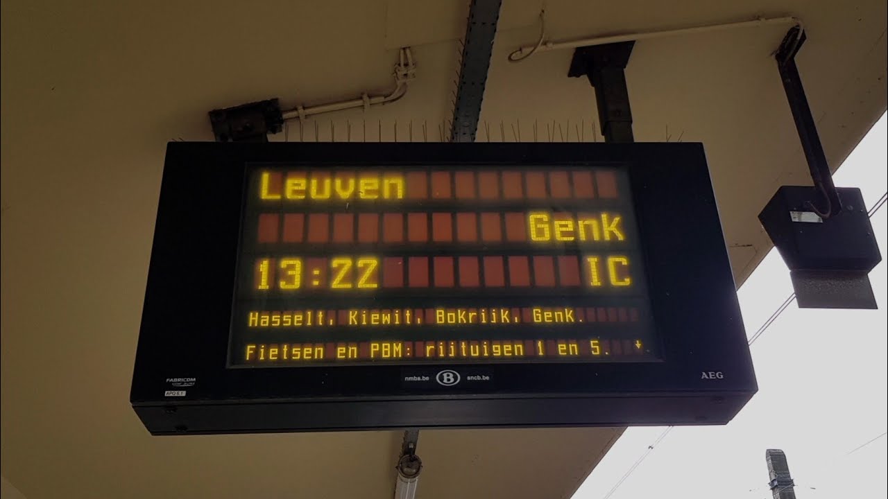 [SNCB/NMBS] Annonces/Omroepen/Ansagen Bruxelles Nord (NL/F/D/EN)