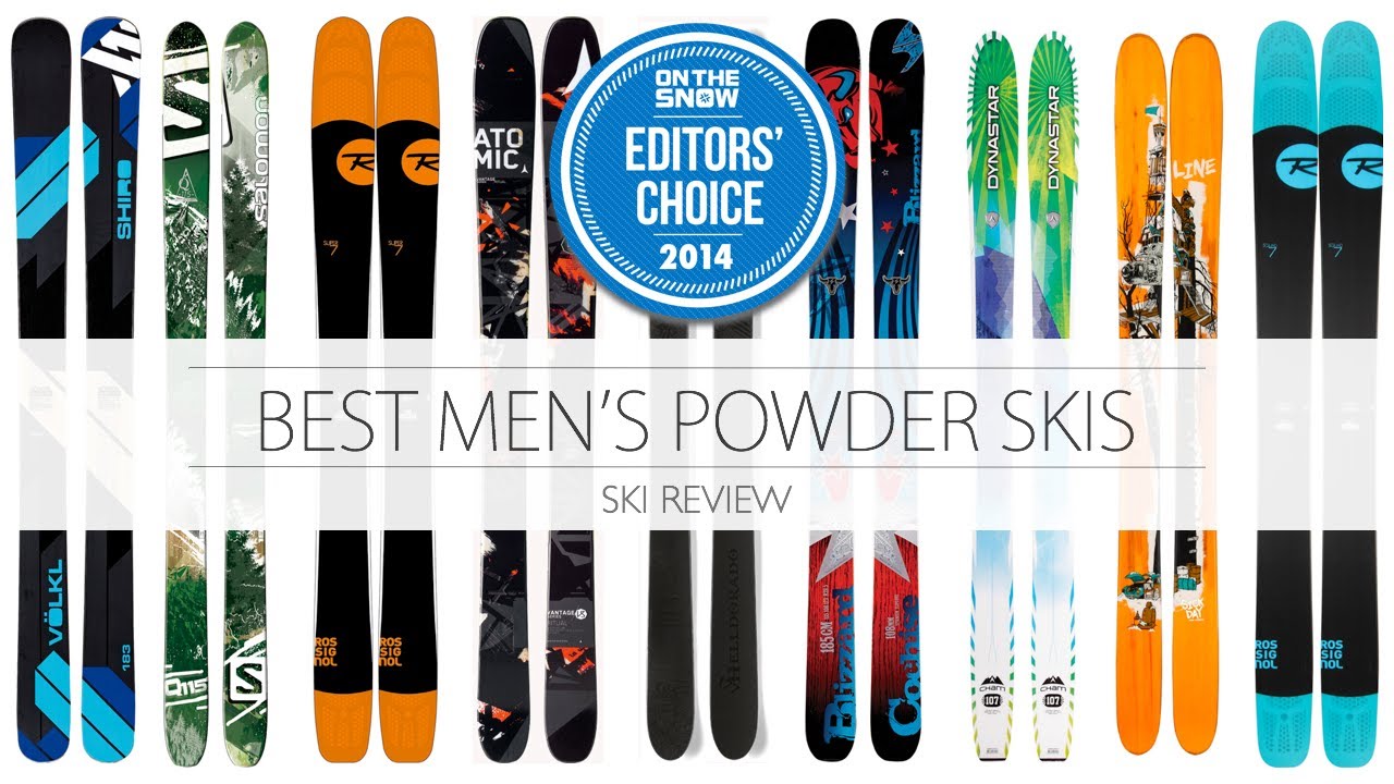 iets Besmetten projector Best 2014 Men's Powder Skis - YouTube