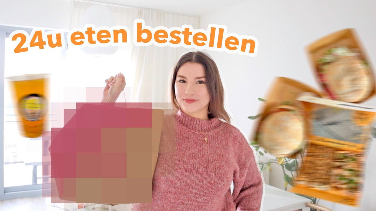 hele dag eten bestellen!! 🍔🍣🧋