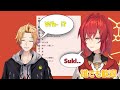 [Eng Sub] Ange Katrina getting embarassed by Kanda Shoichi [Nijisanji]