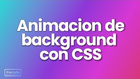 Haz un Fondo Animado con Degradado usando HTML y CSS - Facil