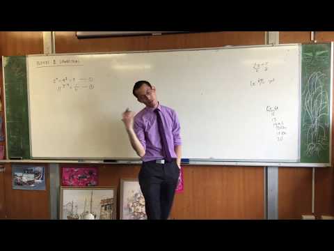 Solving Simultaneous Exponential Equations