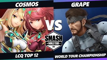 SWT Championship LCQ Top 12 - Grape (Snake) Vs. Cosmos (Pyra Mythra) SSBU Ultimate Tournament