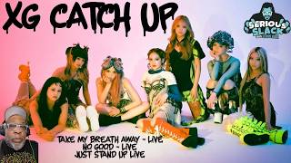 XG CATCHUP  - 3 LIVE PERFROMANCES REACTION  #xg #alphaz #xgalx
