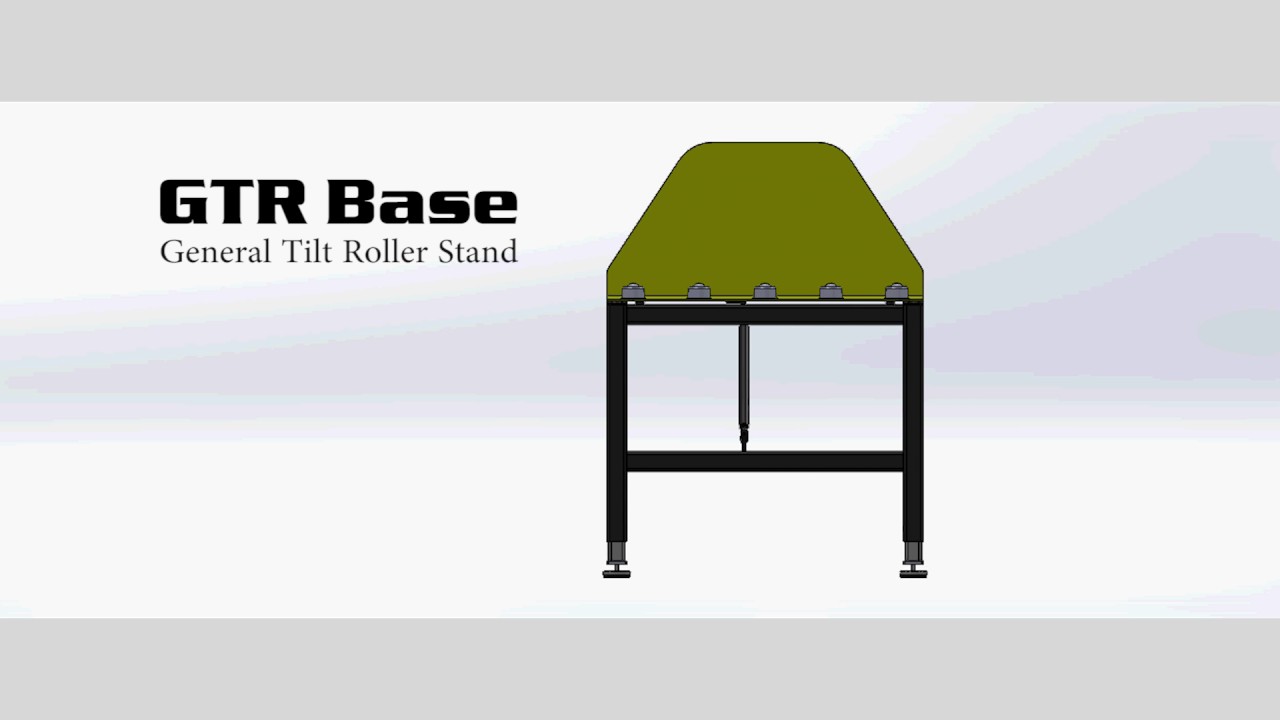 General Tilt Roller Stand - Tilting Roller Table - LTW Ergonomic Solutions