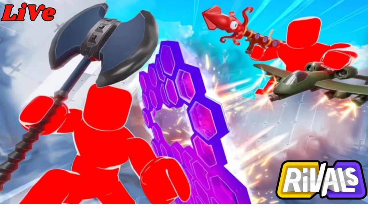 Roblox Rivals 🔥 Playing With Friends & Subscribers | Chaos & Fun Live ...