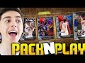 5 DIAMOND PULLS! PACK AND PLAY! NBA 2K16