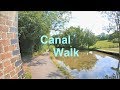 Treadmill Walk Scenery - English Countryside By The Canal