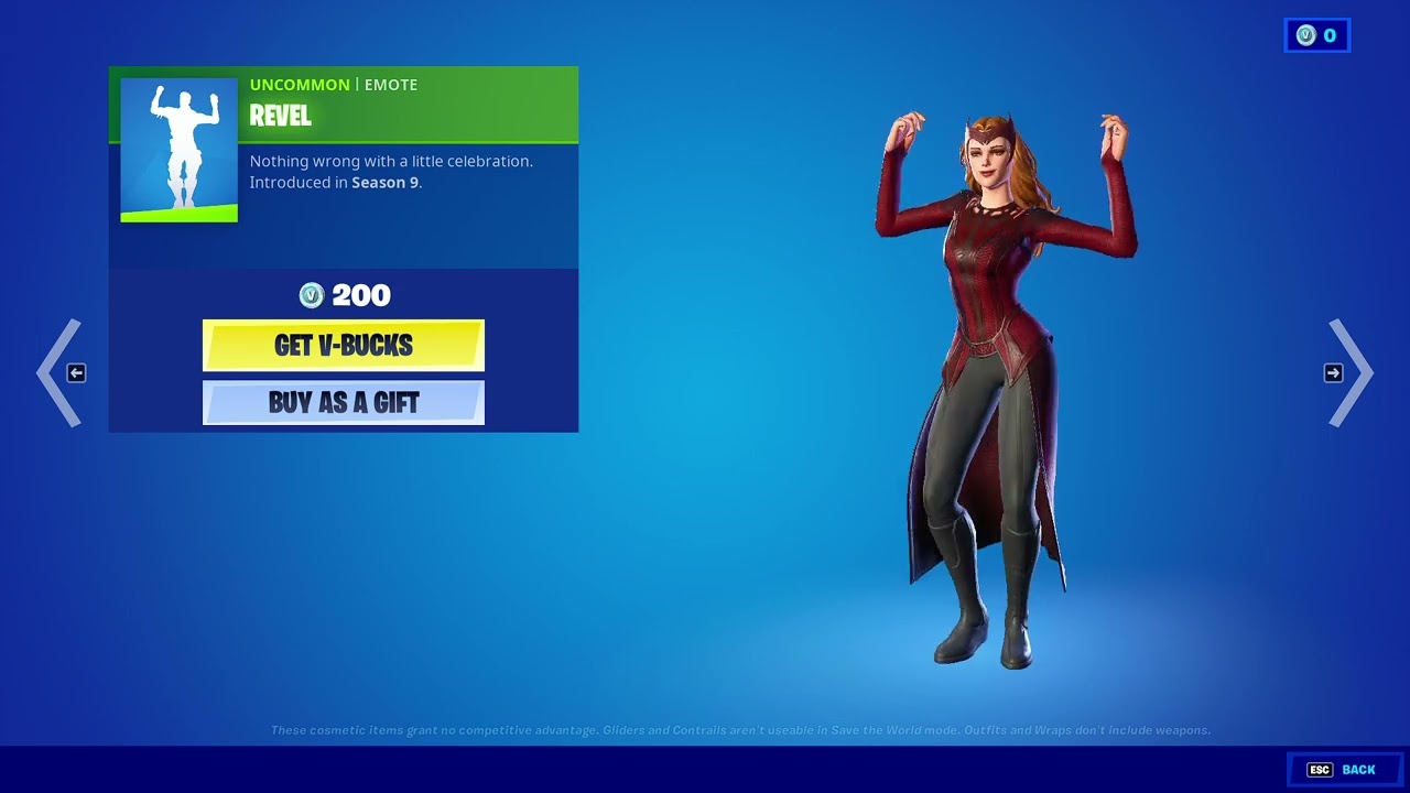Uncommon Emote "Revel" Season 9 | Fortnite