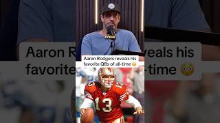 Aaron Rodgers reveals his favorite QBs in NFL history 😳