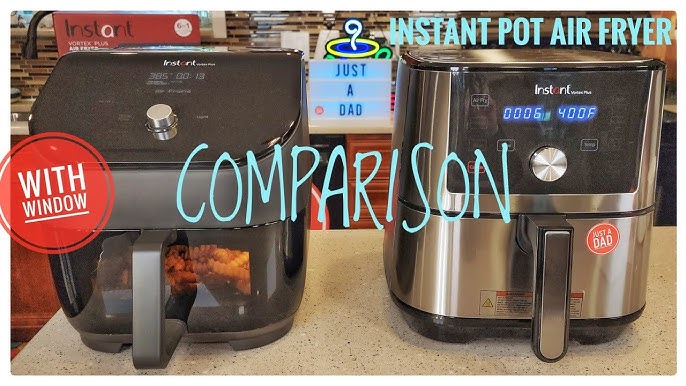 Instant Pot 6 qt air fryer overcrowding comparison