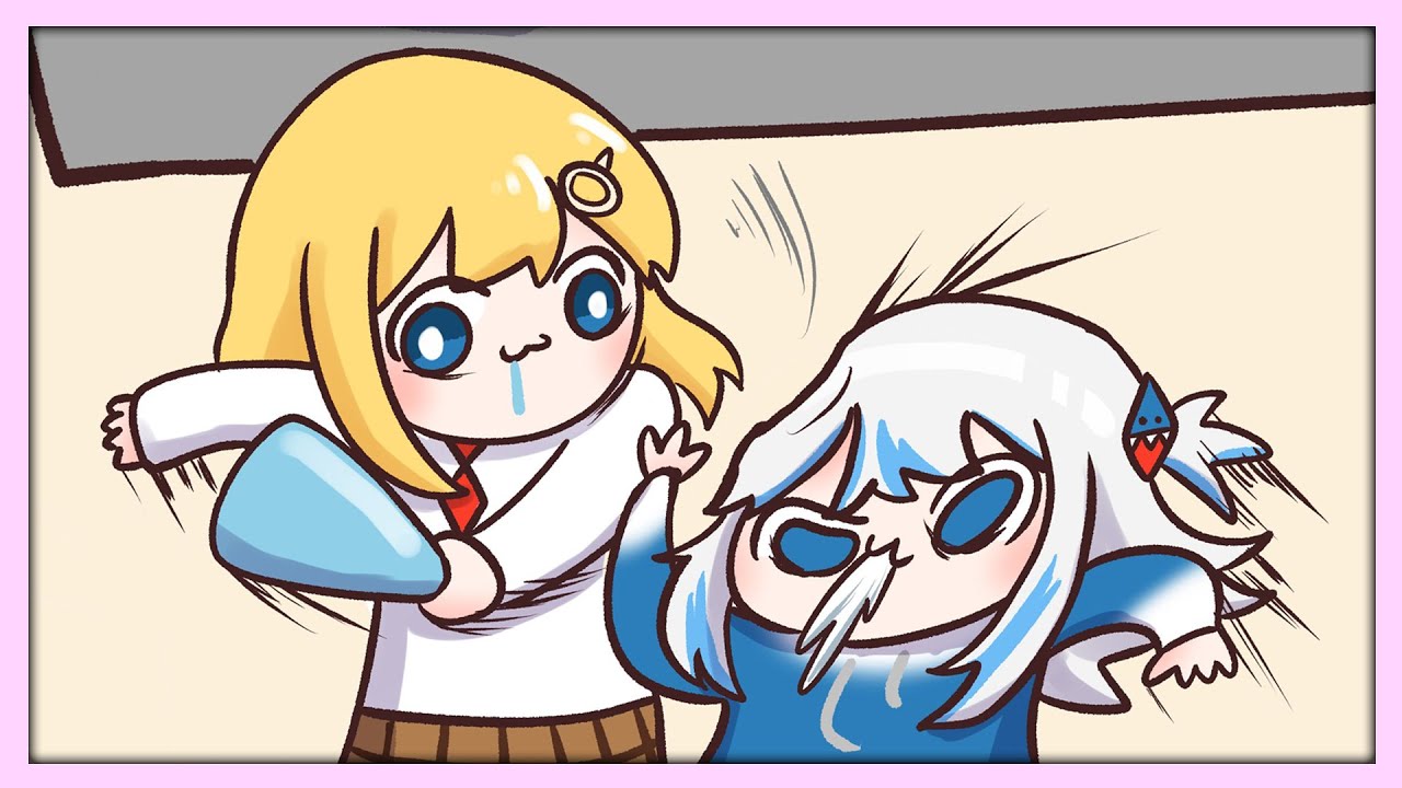 Gura needs to be bonked for this...