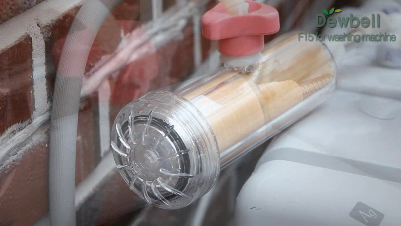 Dewbell F15 water filter system for washing machine YouTube