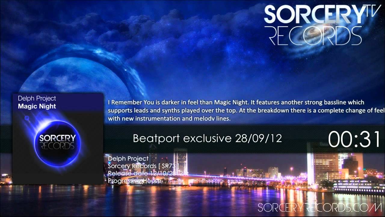 Obejrzyj Delph Project - Magic Night w YouTube Obejrzyj Delph Project - Magic Night w YouTube