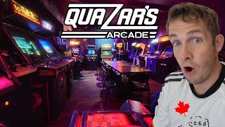 Arcade Tours Quazar's Arcade in Victoria 🇨🇦 | RARE & Retro Games on Vancouver Island