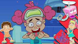 İki Balkon | 4 Bölüm 1 Arada 68😐 Gerilim Saati  |       @BluTVKids          #çizgifilm