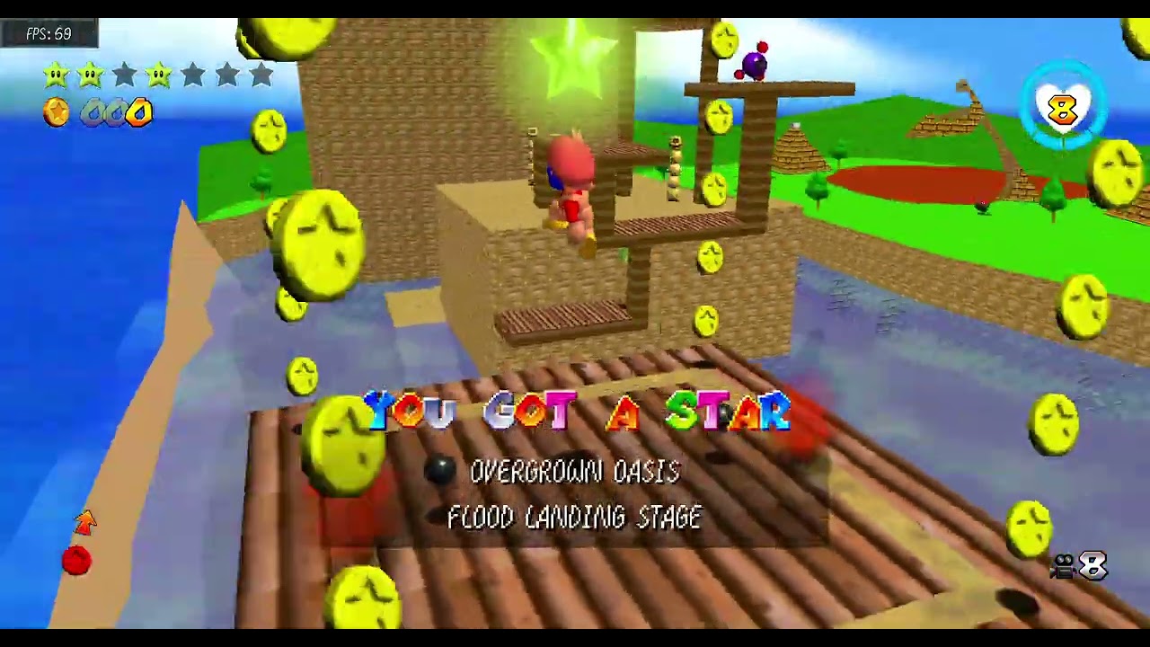 My first Super Mario 64 Coop Deluxe Video