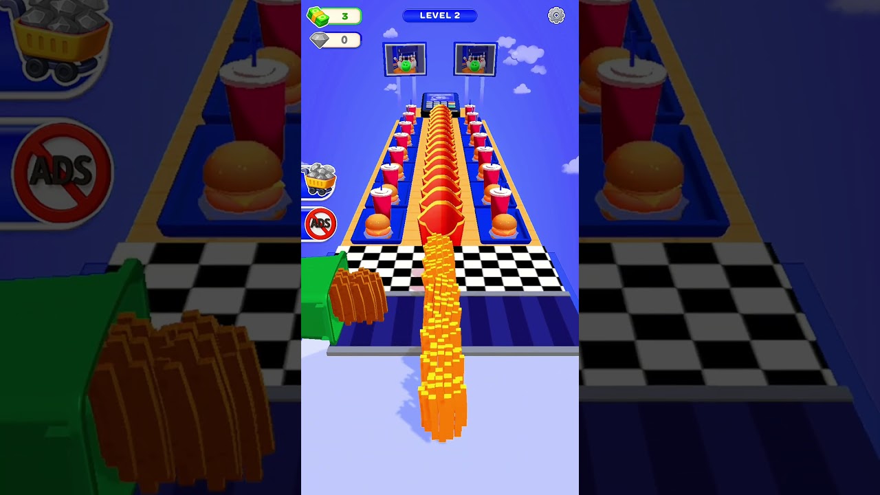 Potato Rush Fun Gamplay😂 