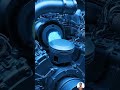 जब एग्जॉस्ट गैस टरबाइन को स्पिन करता है🤔 #turbine #exhaust #gasengine #aircylinder #turbineengine