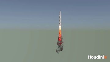 Houdini thruster 1000frames