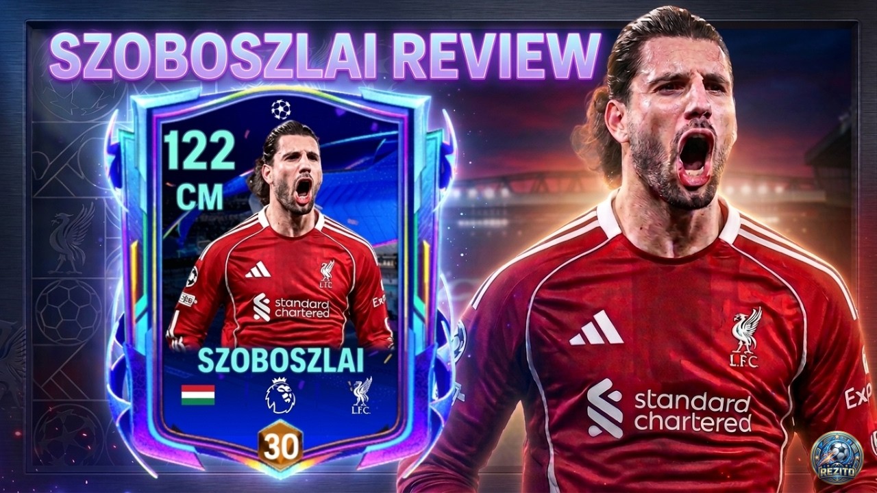 117 OVR SZOBOSZLAI REVIEW || UEFA DREAMCHASERS || FC MOBILE - YouTube